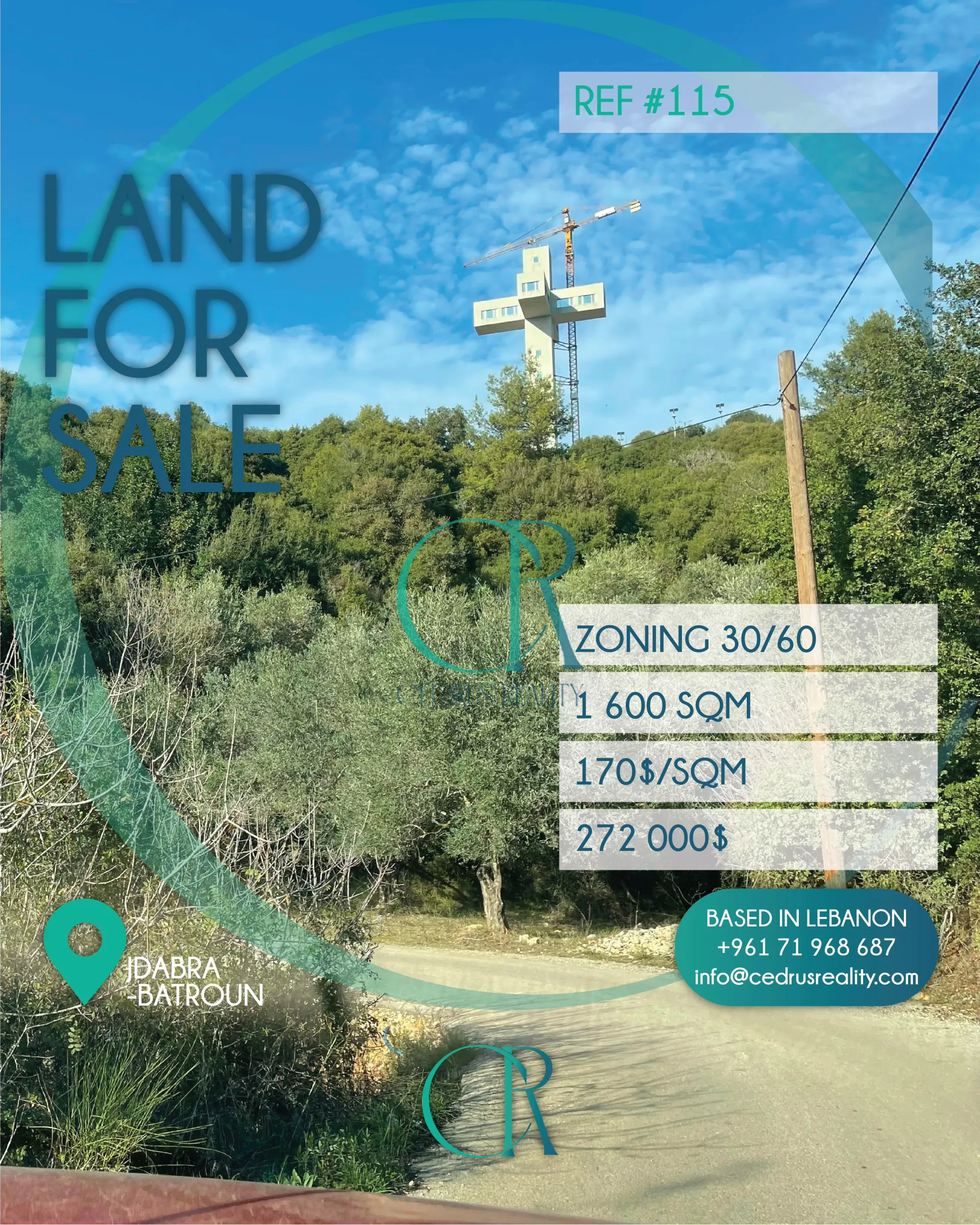 Residential Land for sale in Ijdabra, Lebanon
