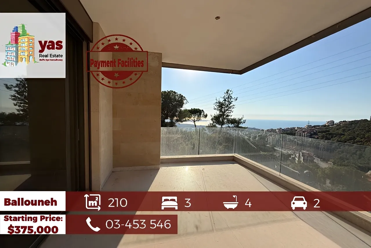 Apartment for Sale in Ballouneh