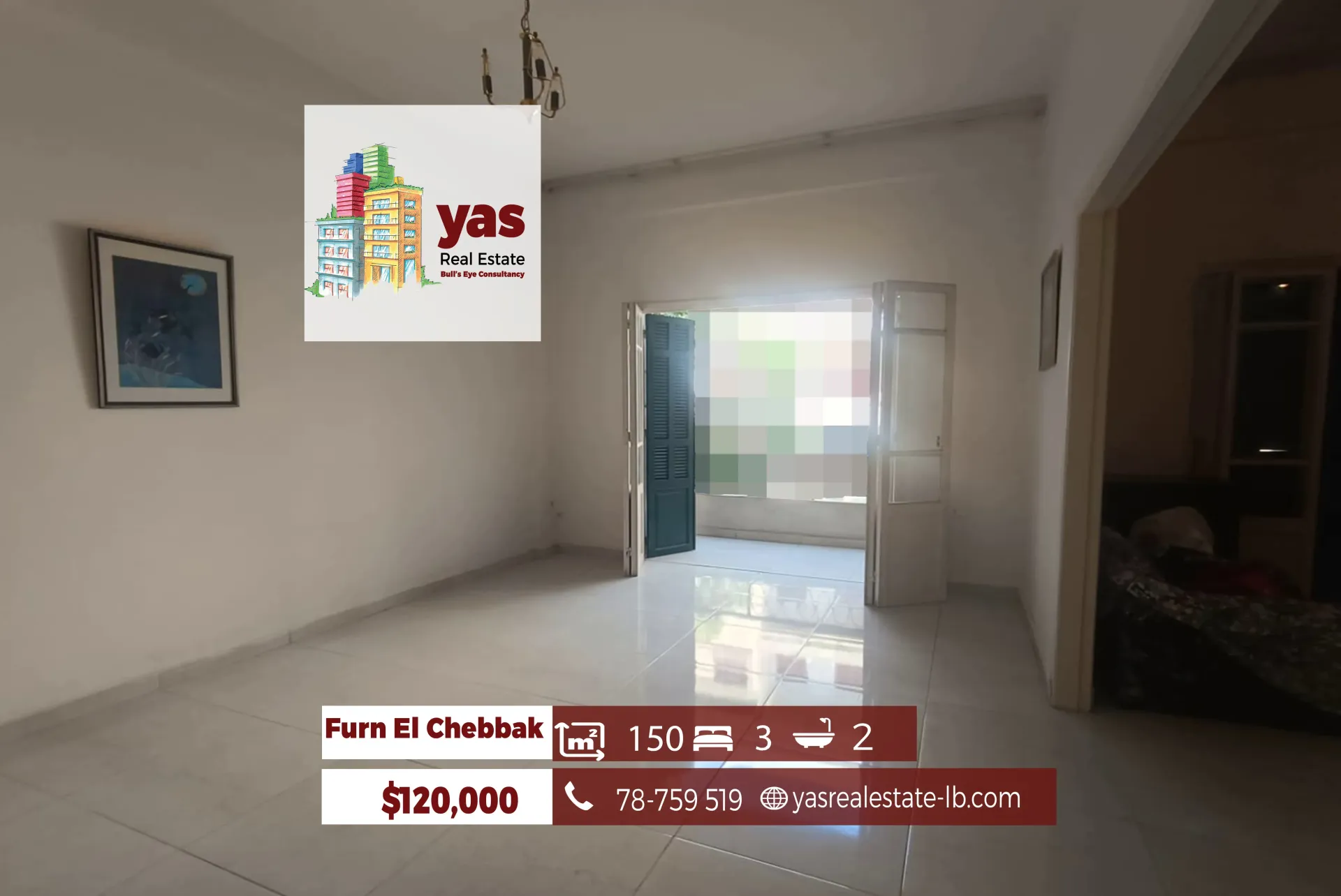 Apartment for Sale in Forn el Chebbak