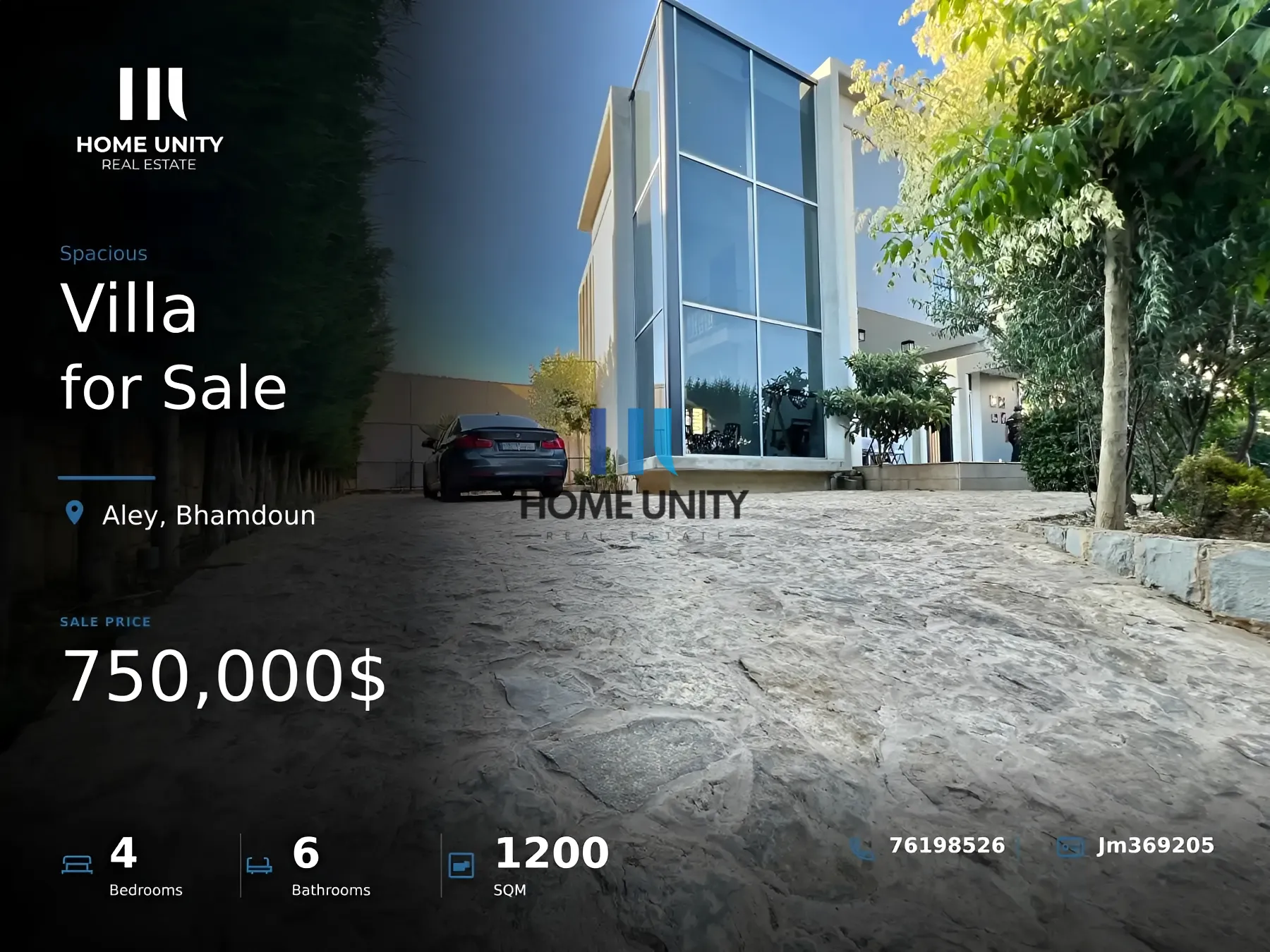 Villa for Sale in Bhamdoun