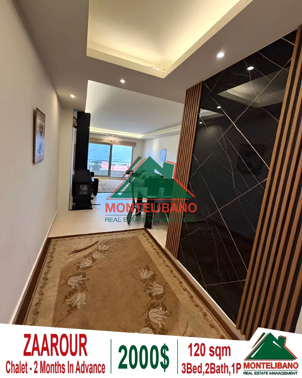 Chalet for rent in Zaarour, Lebanon