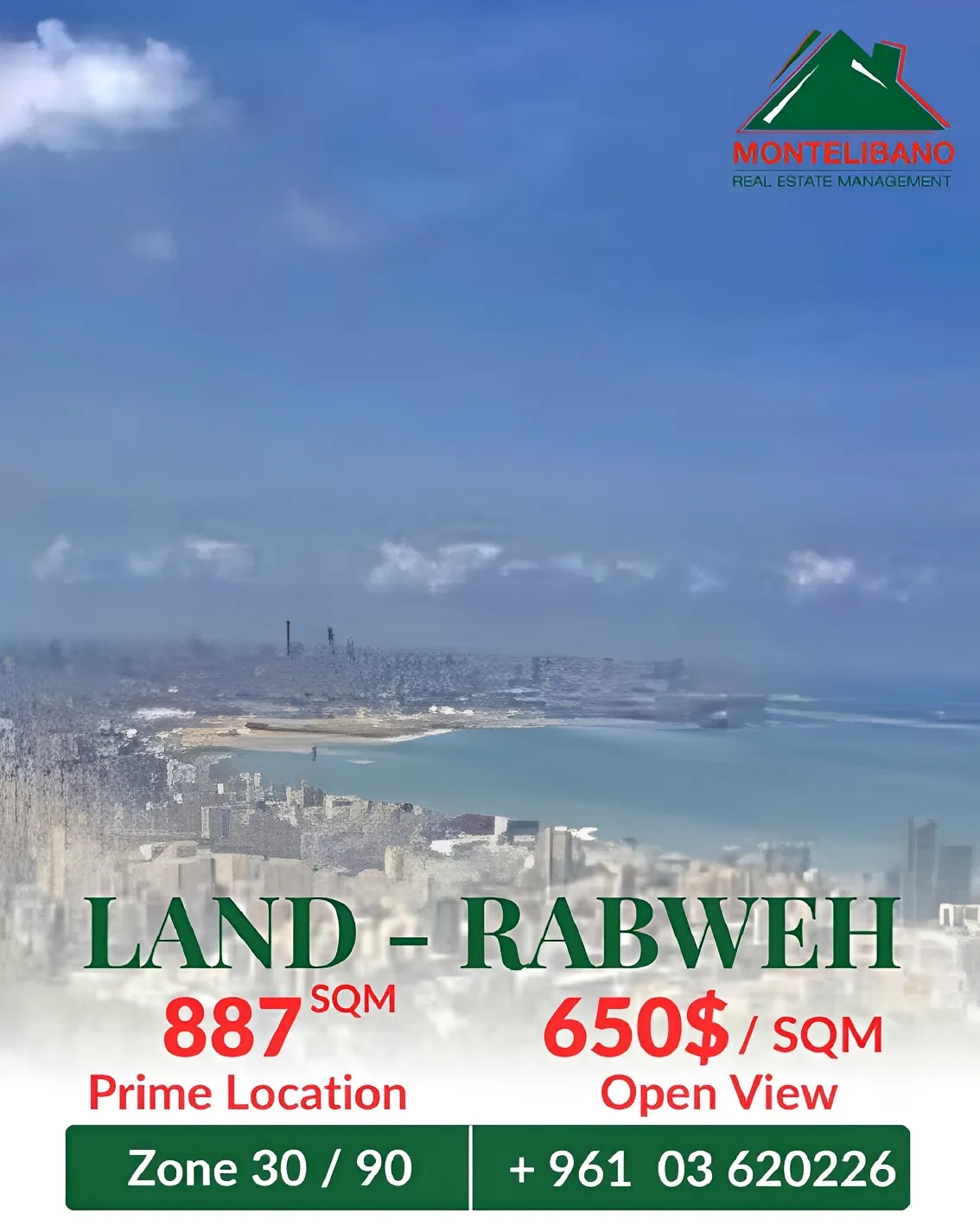 Residential Land for sale in Rabweh