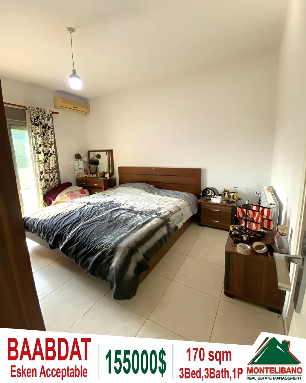 Apartment for sale in Baabdat, Lebanon