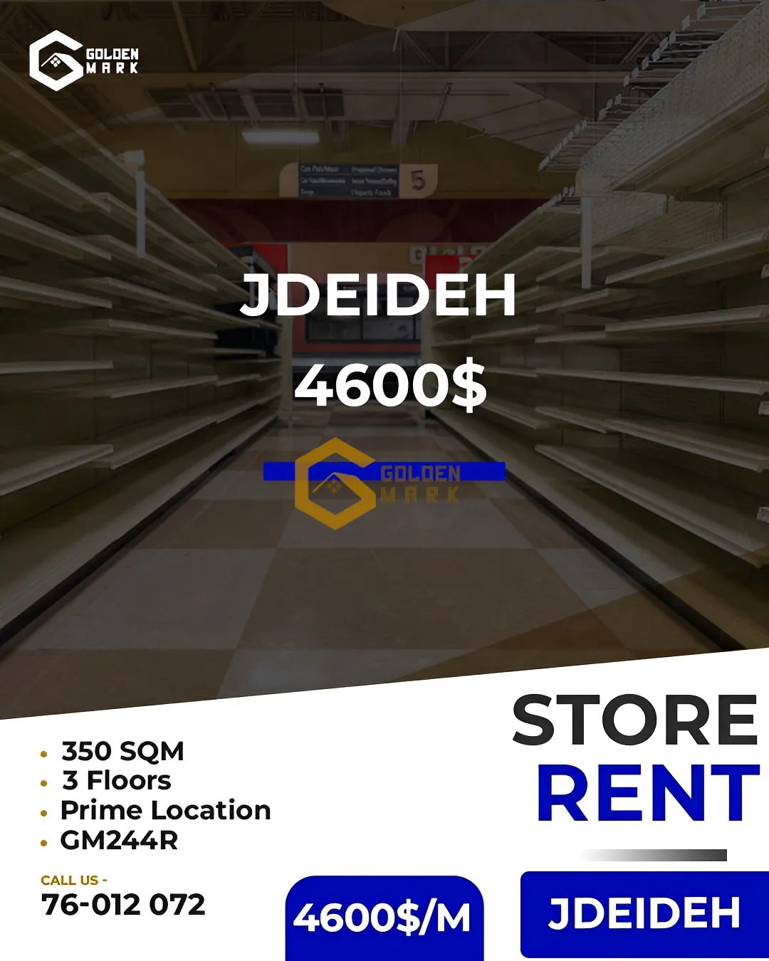 Apartment for Rent in Jdeideh