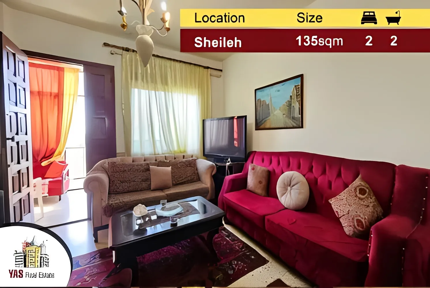 Apartment for Sale in Sehaile - 2 bed, 2 bath