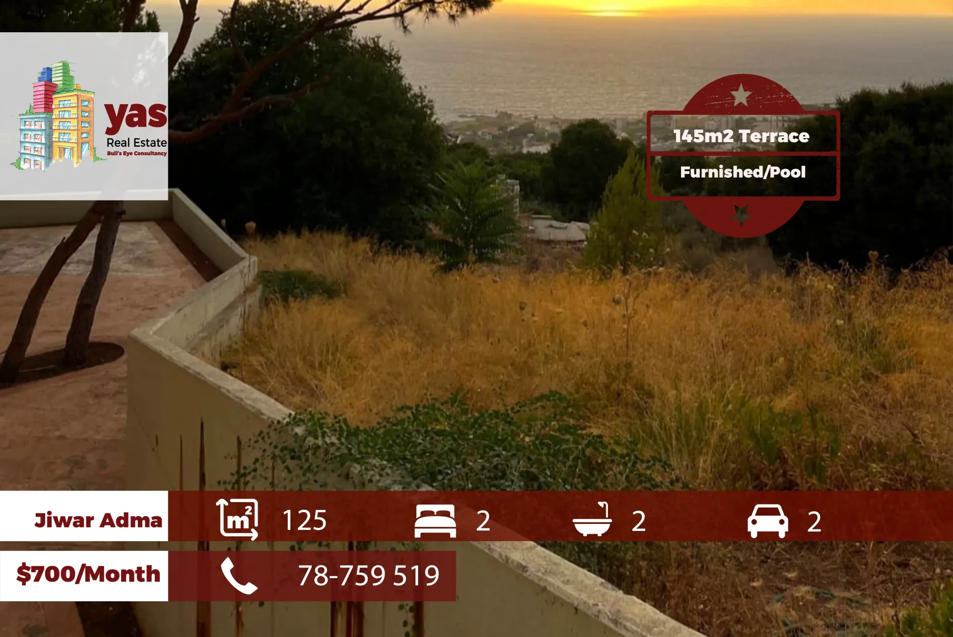Apartment for Rent in Adma - 2 bed, 2 bath