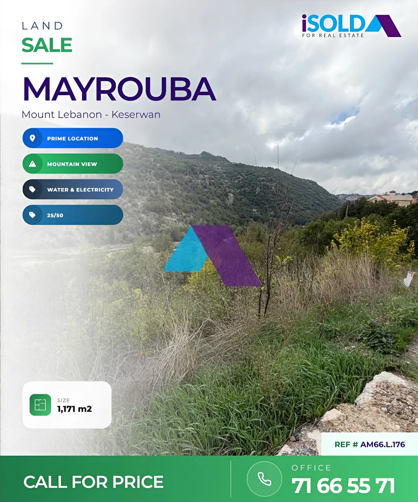 Residential Land for sale in Mayrouba