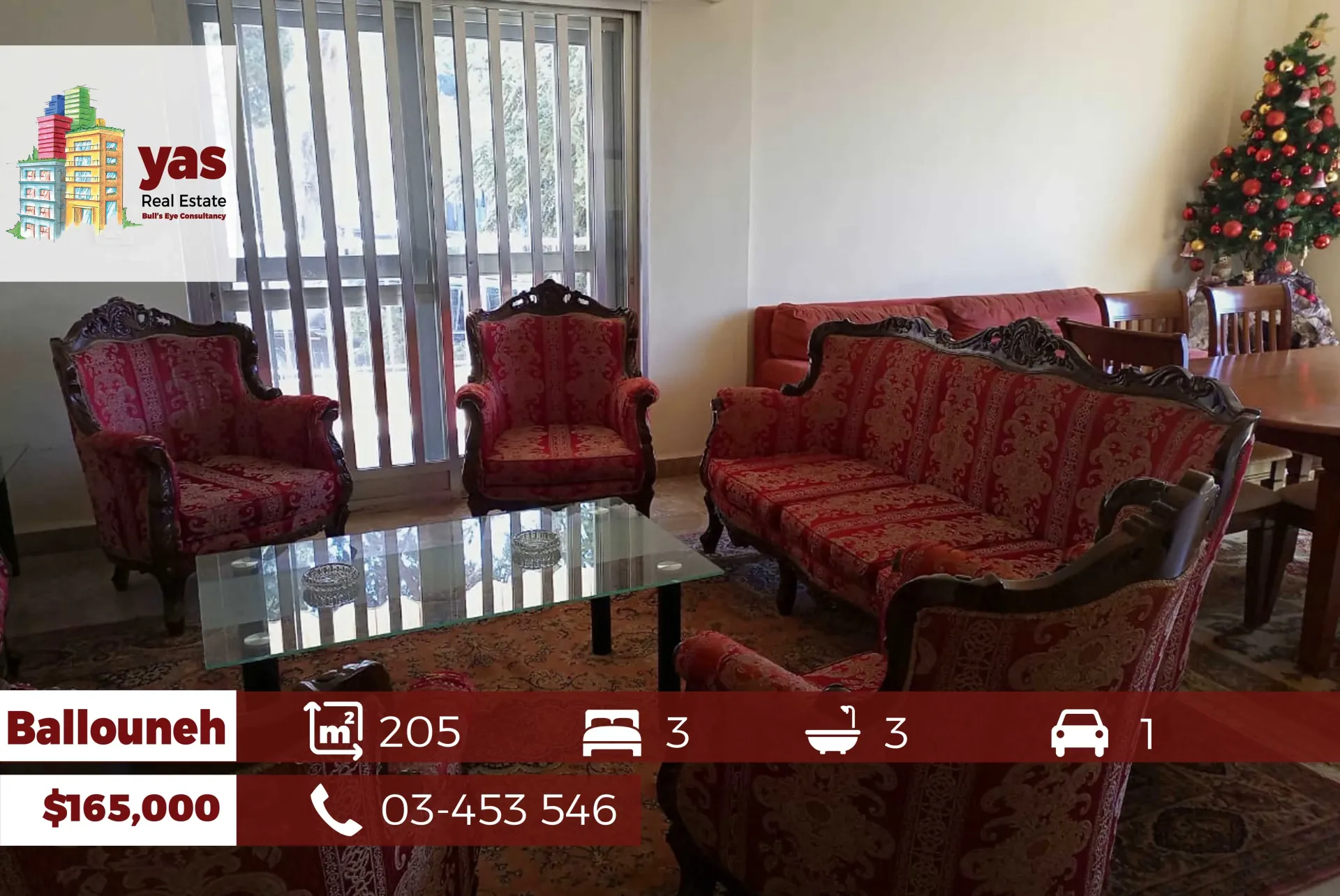 Apartment for Sale in Ballouneh