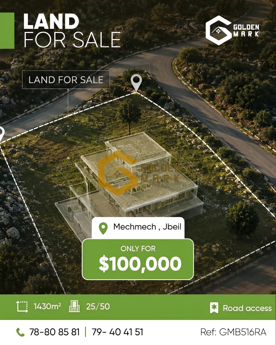Land for Sale in Mechmech