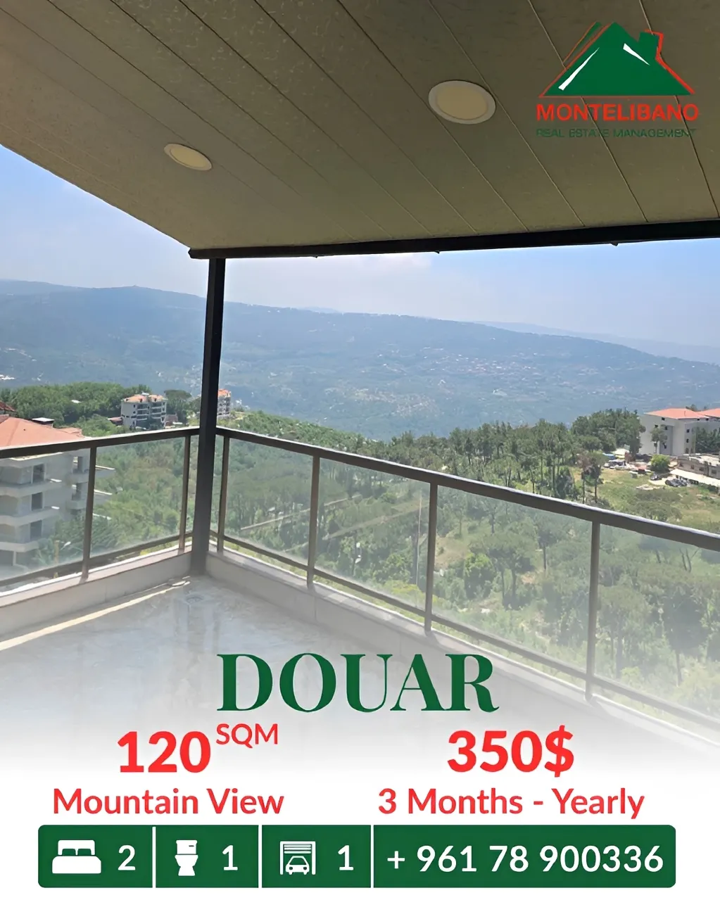 Apartment for rent in Douar