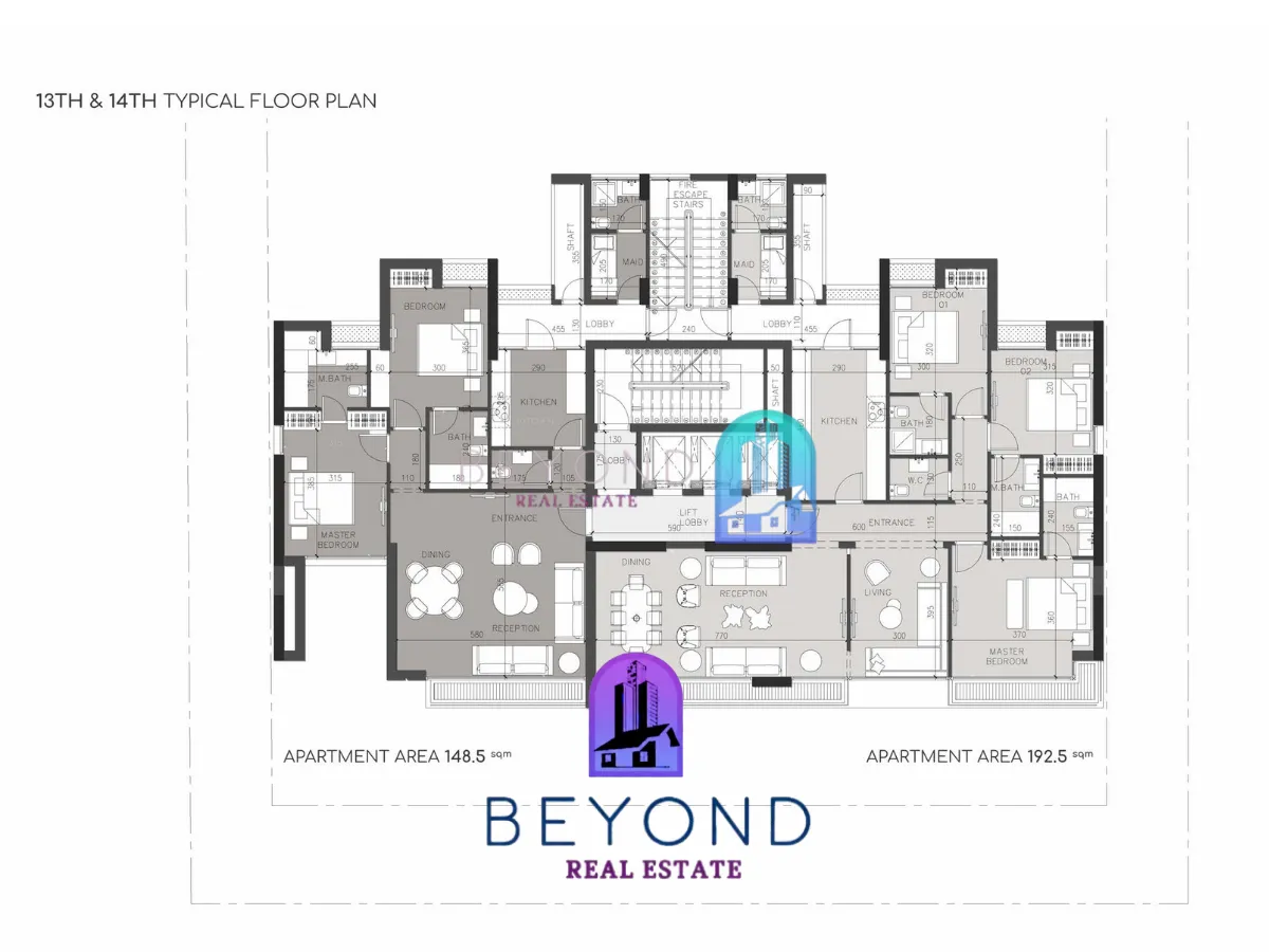 Apartment for sale in Achrafieh, Beirut, Lebanon