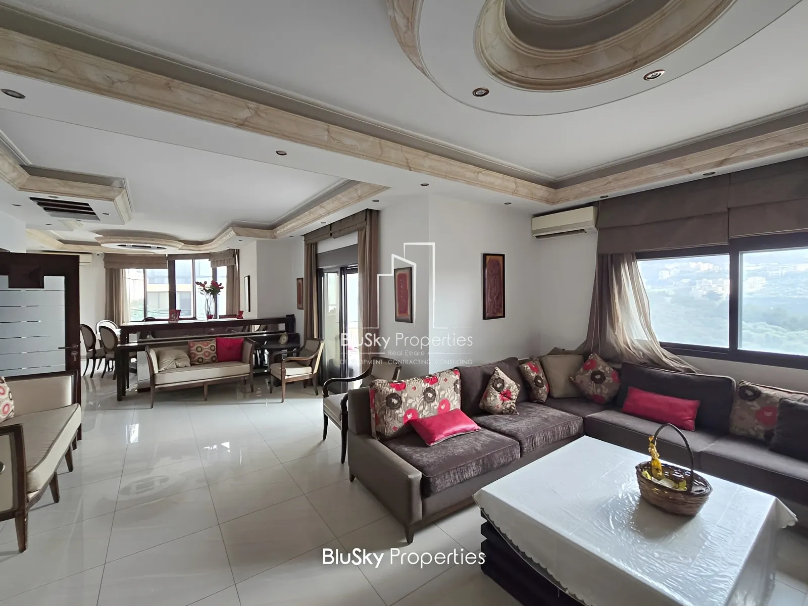 Apartment for Sale in Mansourieh - 3 bed, 4 bath