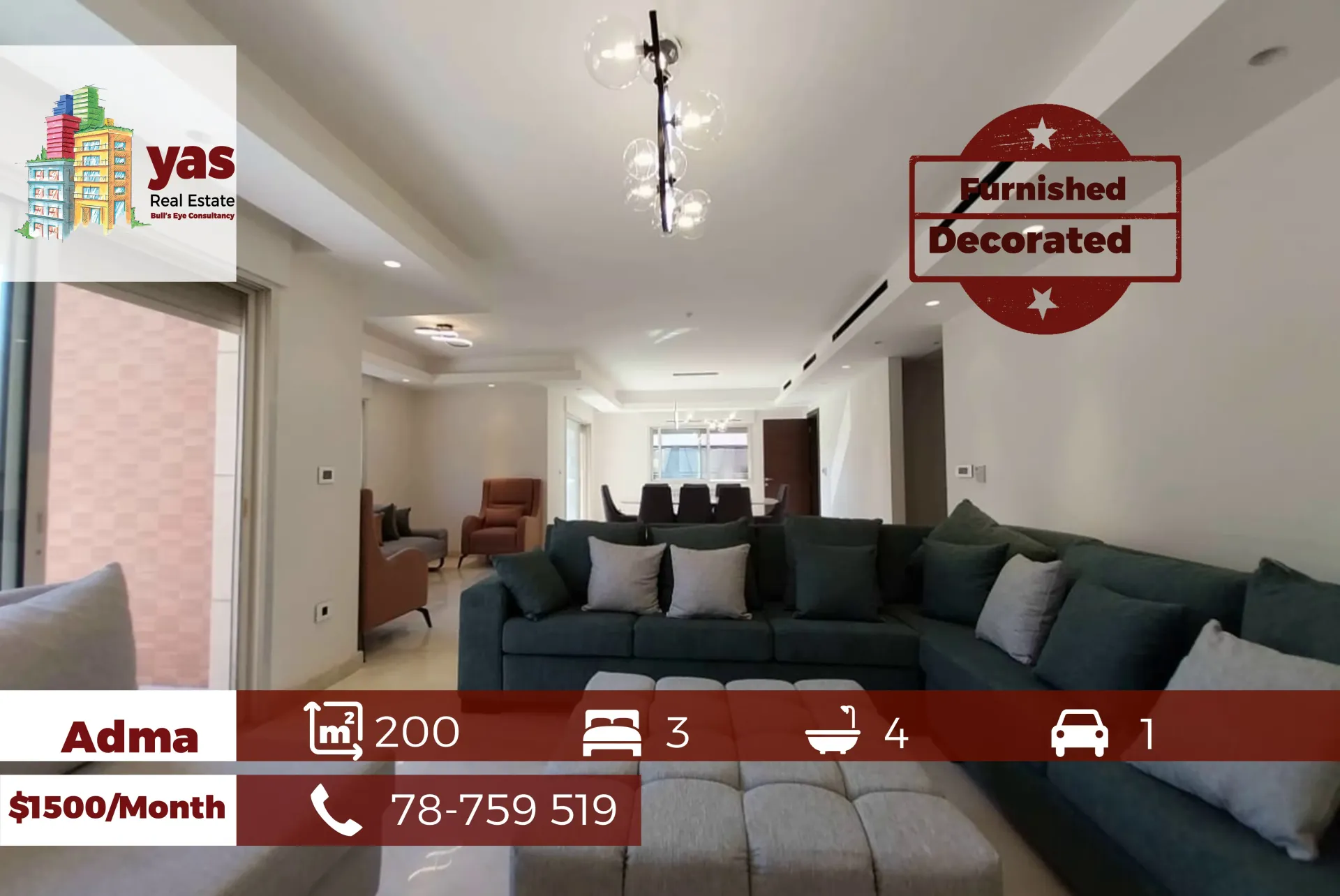 Apartment for Rent in Adma