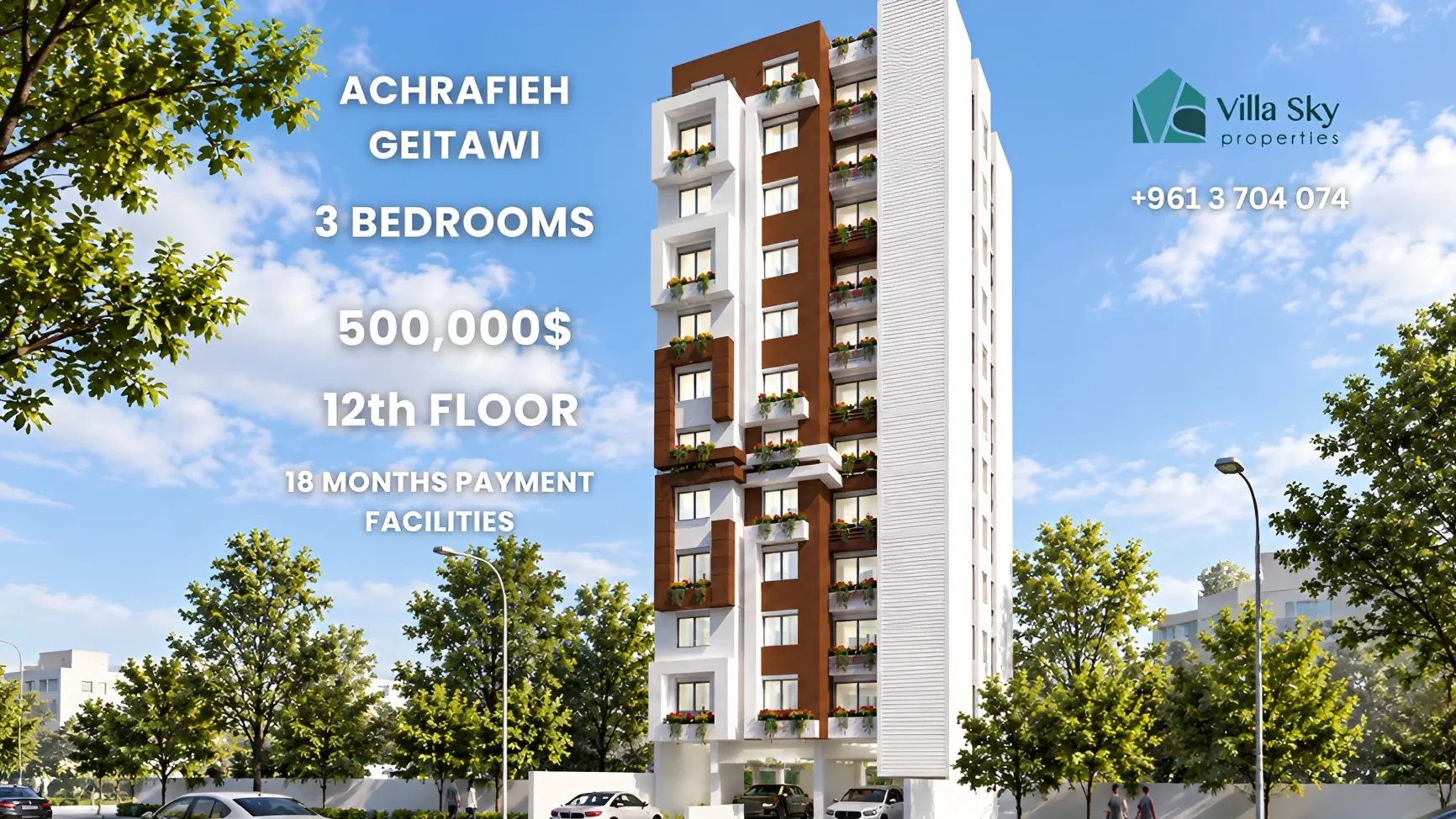 Apartment for sale in Achrafieh