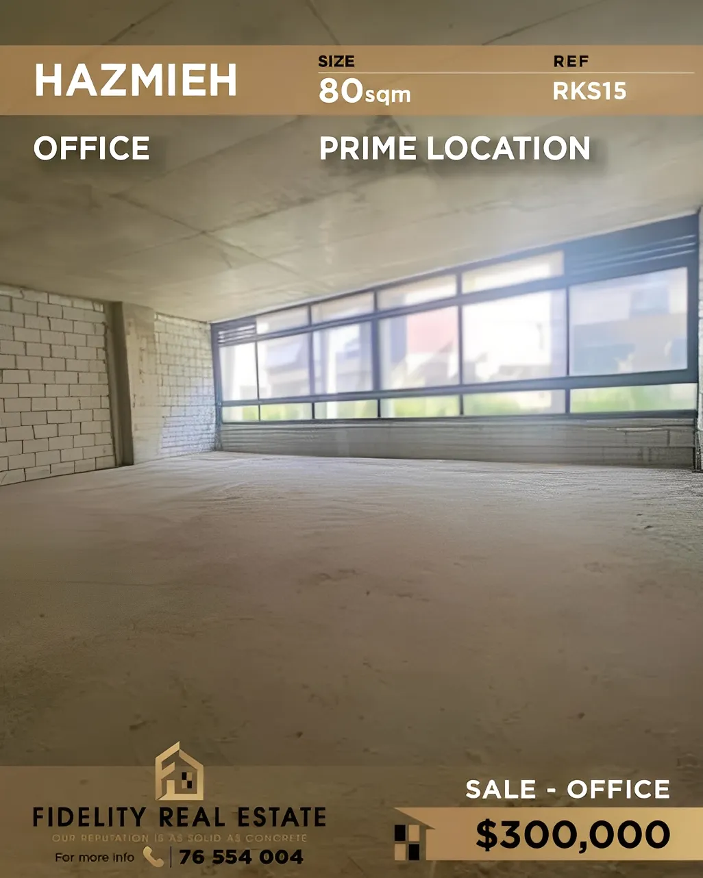 Office for Sale in Hazmieh, Lebanon