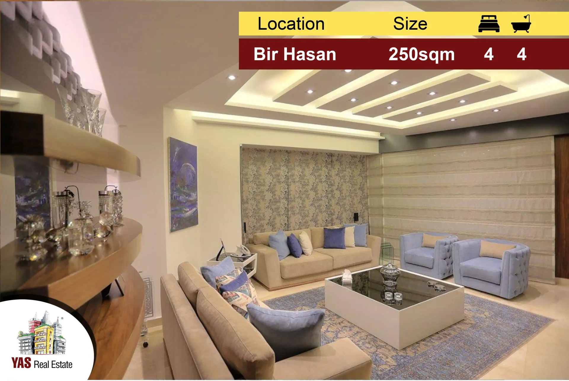 Apartment for Sale in Bir Hassan
