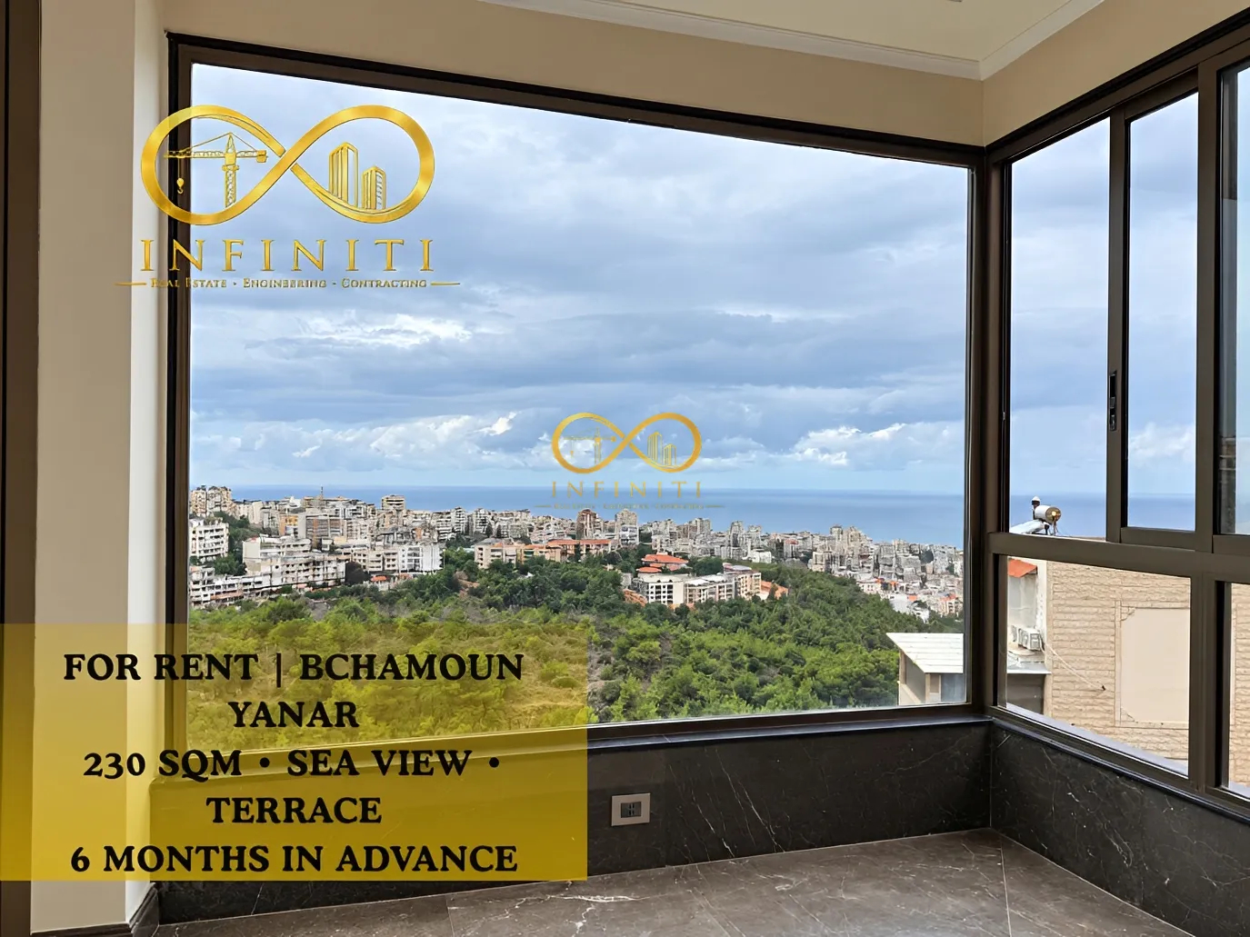 Apartment for rent in Bchamoun