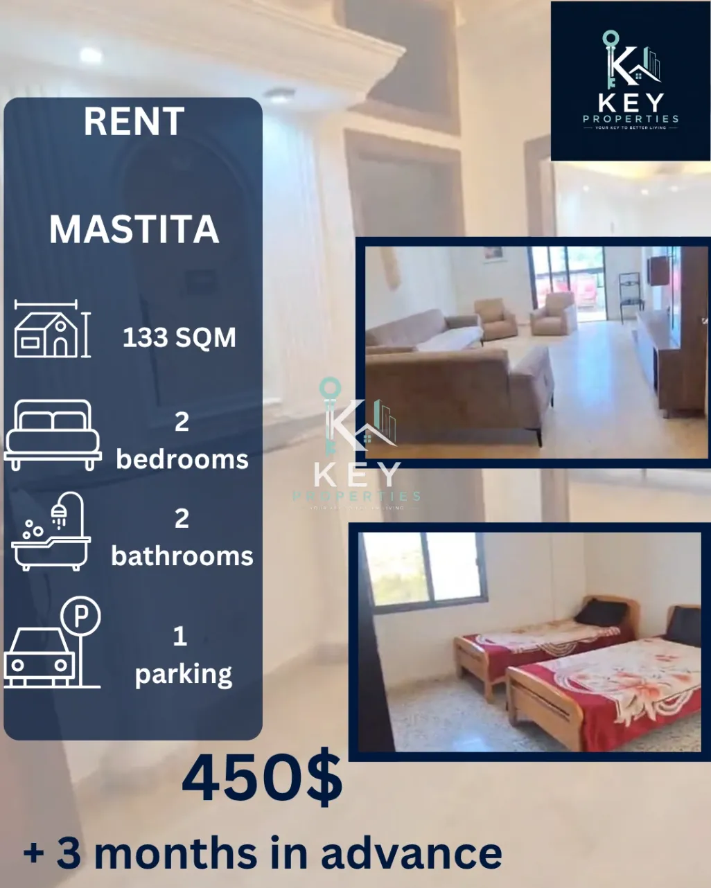 Apartment for rent in Jbeil, Lebanon