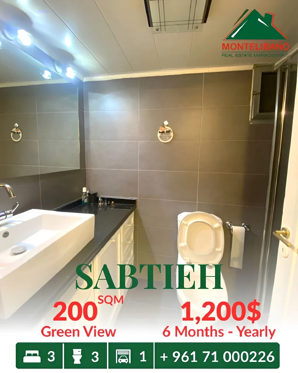 Apartment for rent in Rue 4, Lebanon