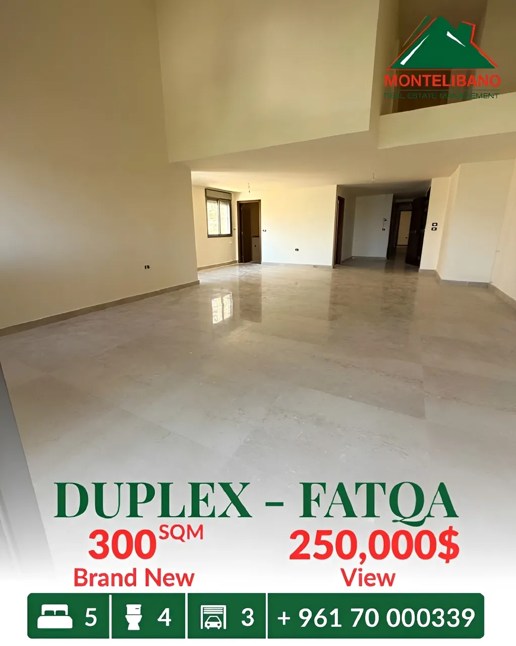 Duplex for sale in Fatqa
