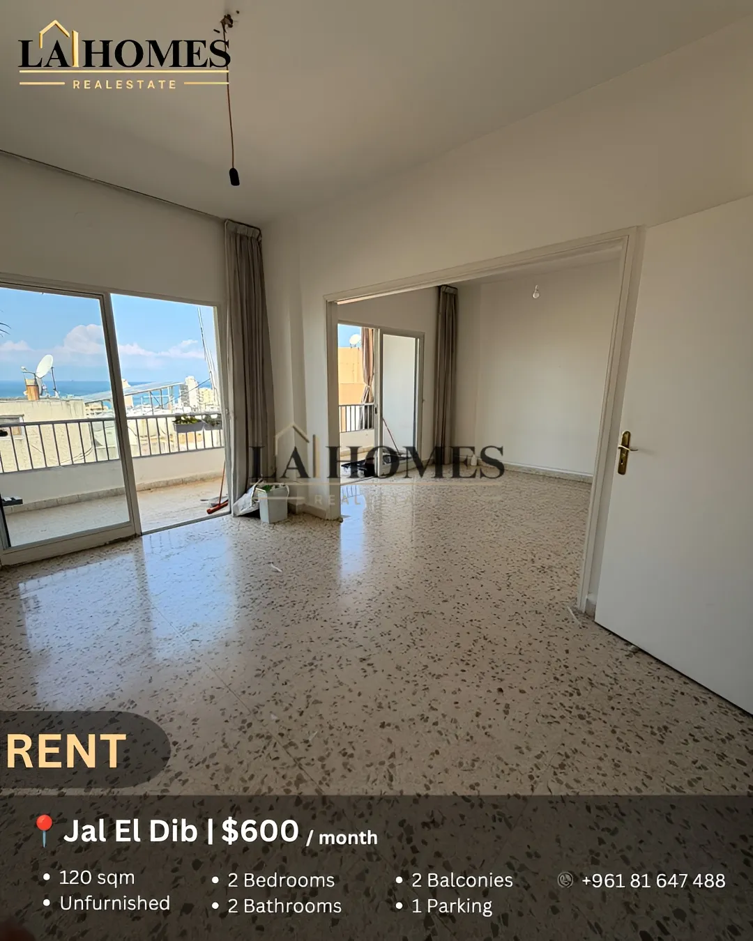 Apartment for rent in Jal El Dib