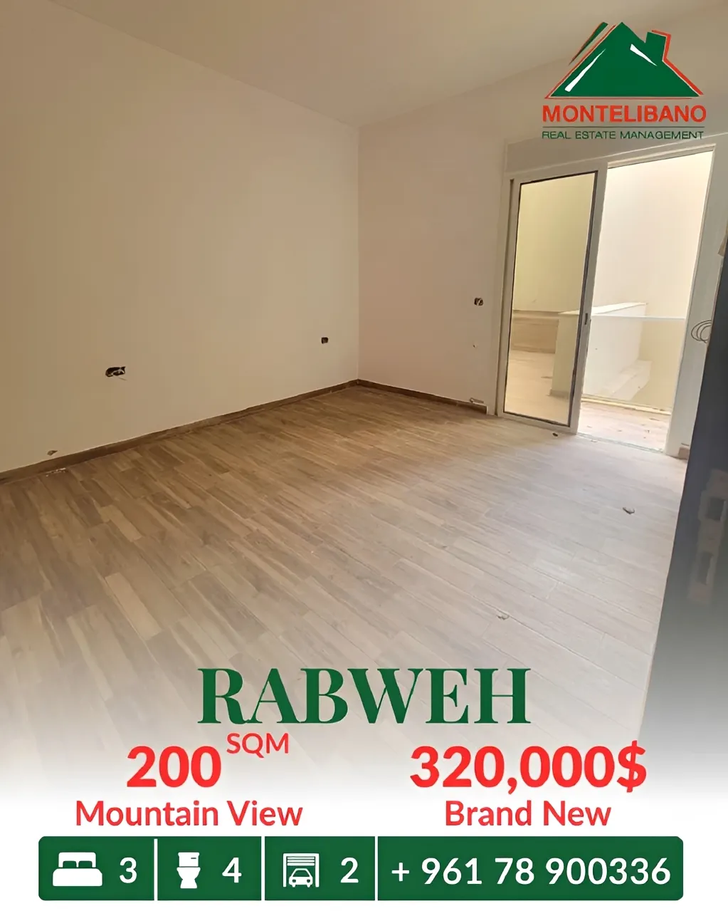 Apartment for sale in Rabweh