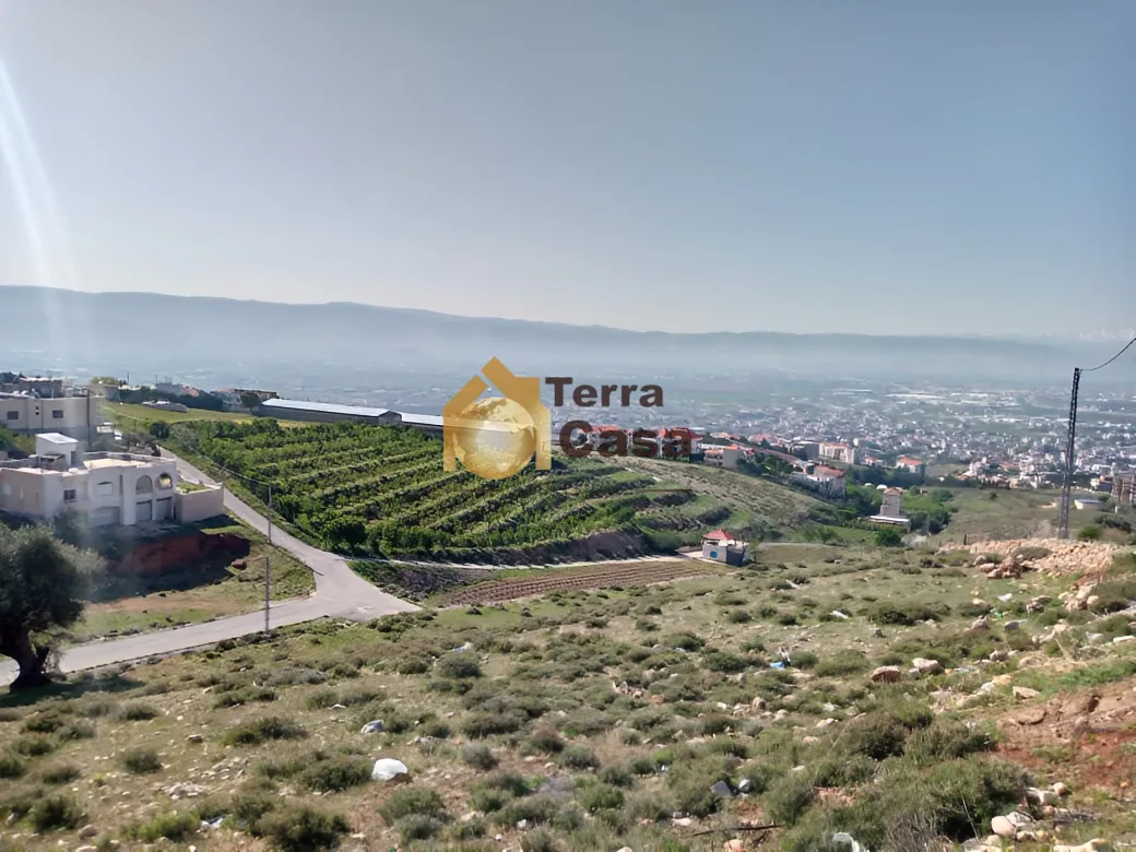 Land for Sale in A Peaceful Area Of Zahle