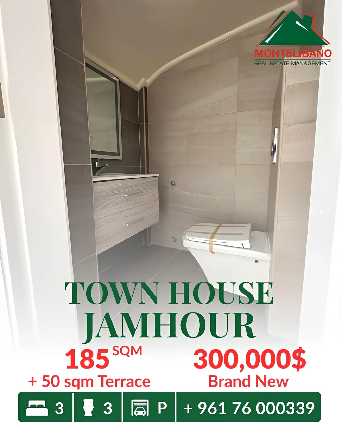 Apartment for sale in Jamhour, Lebanon