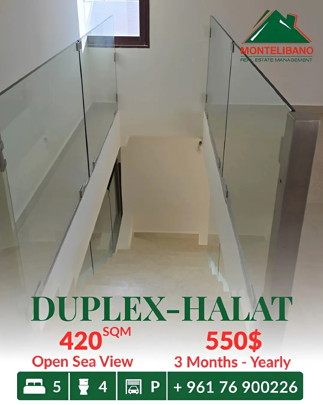 Apartment for rent in Halat
