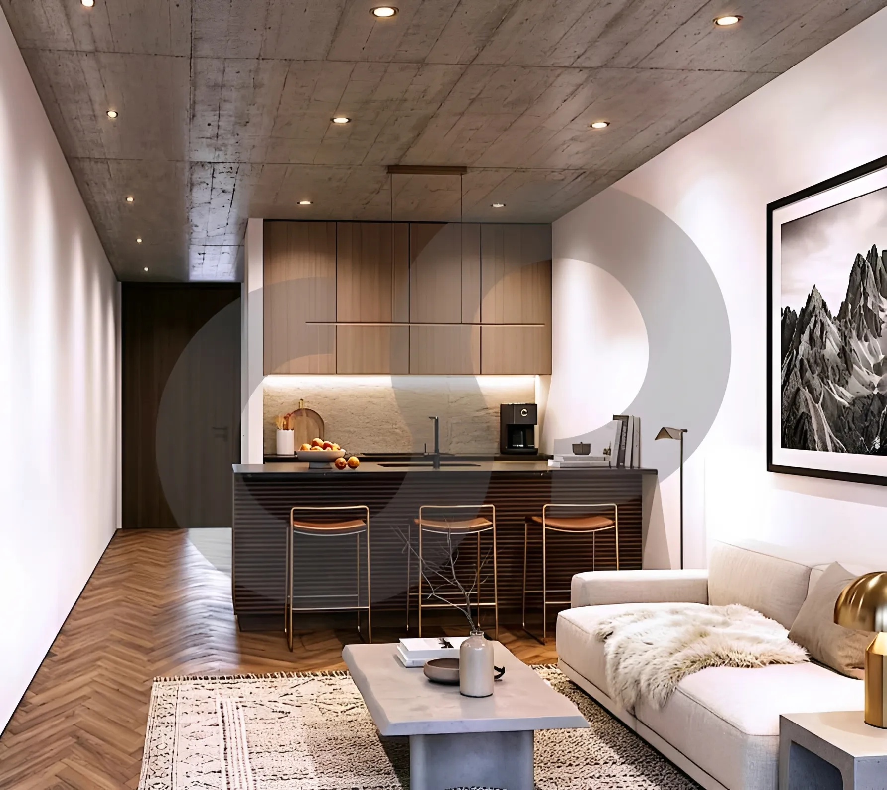 Apartment for Sale in Zaarour - 1 bed, 2 bath