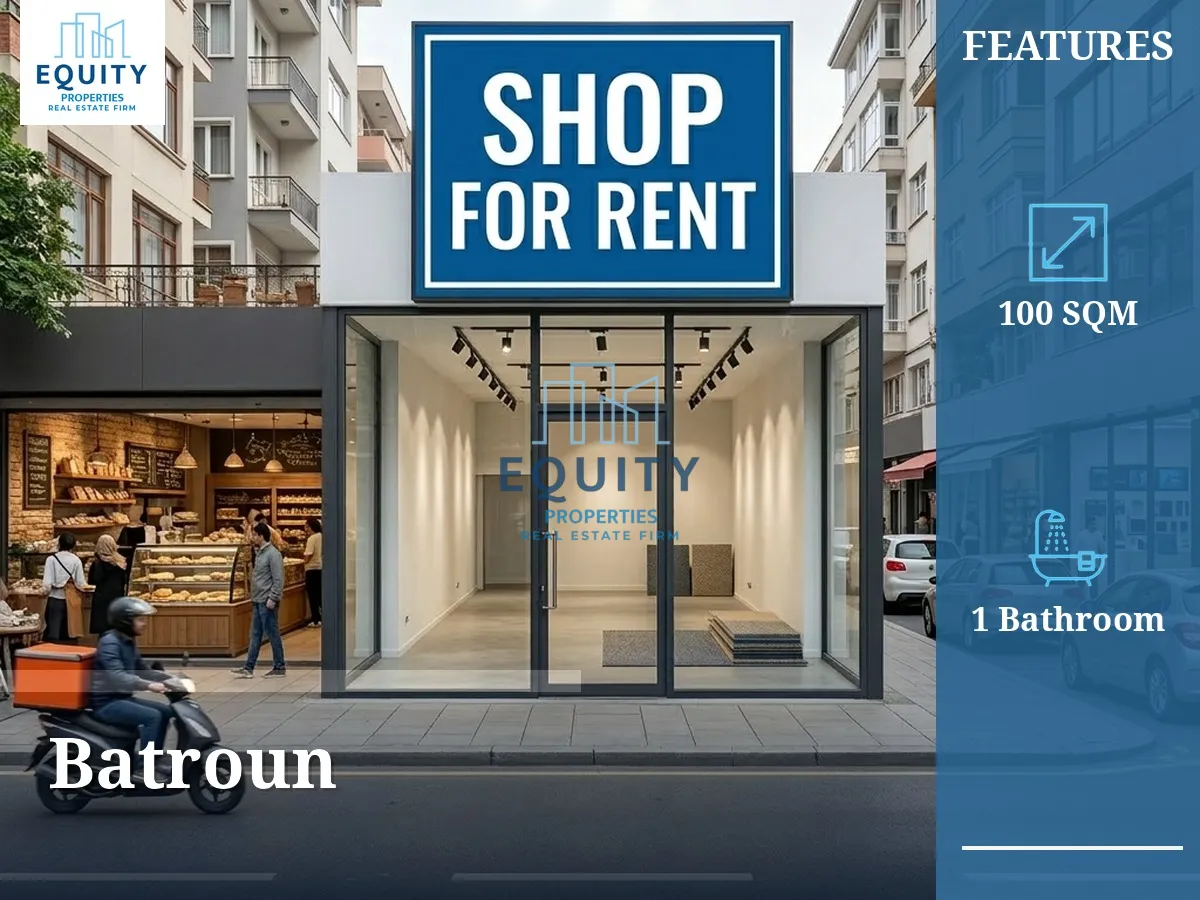 Shop for rent in Batroun