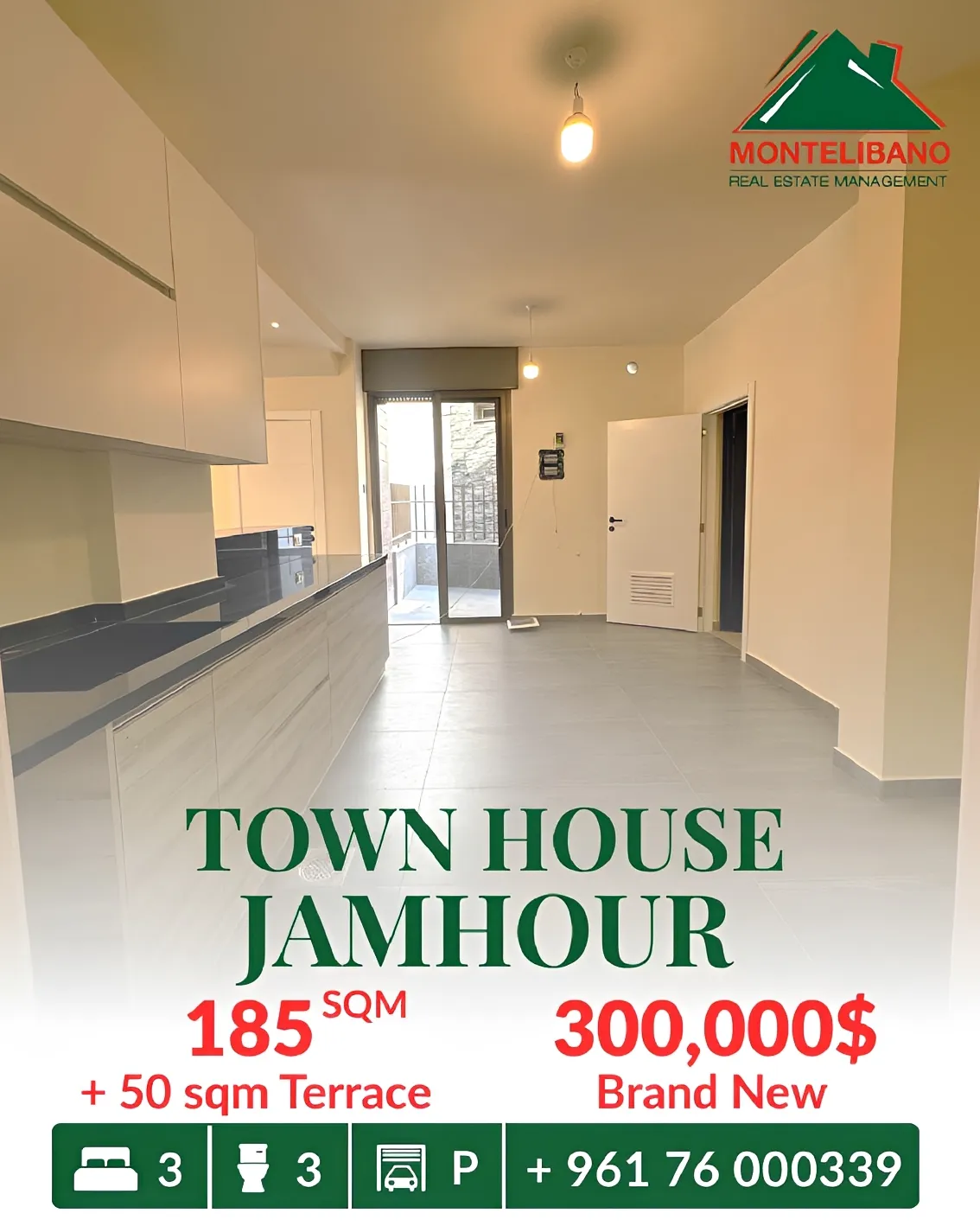 Apartment for sale in Jamhour, Lebanon
