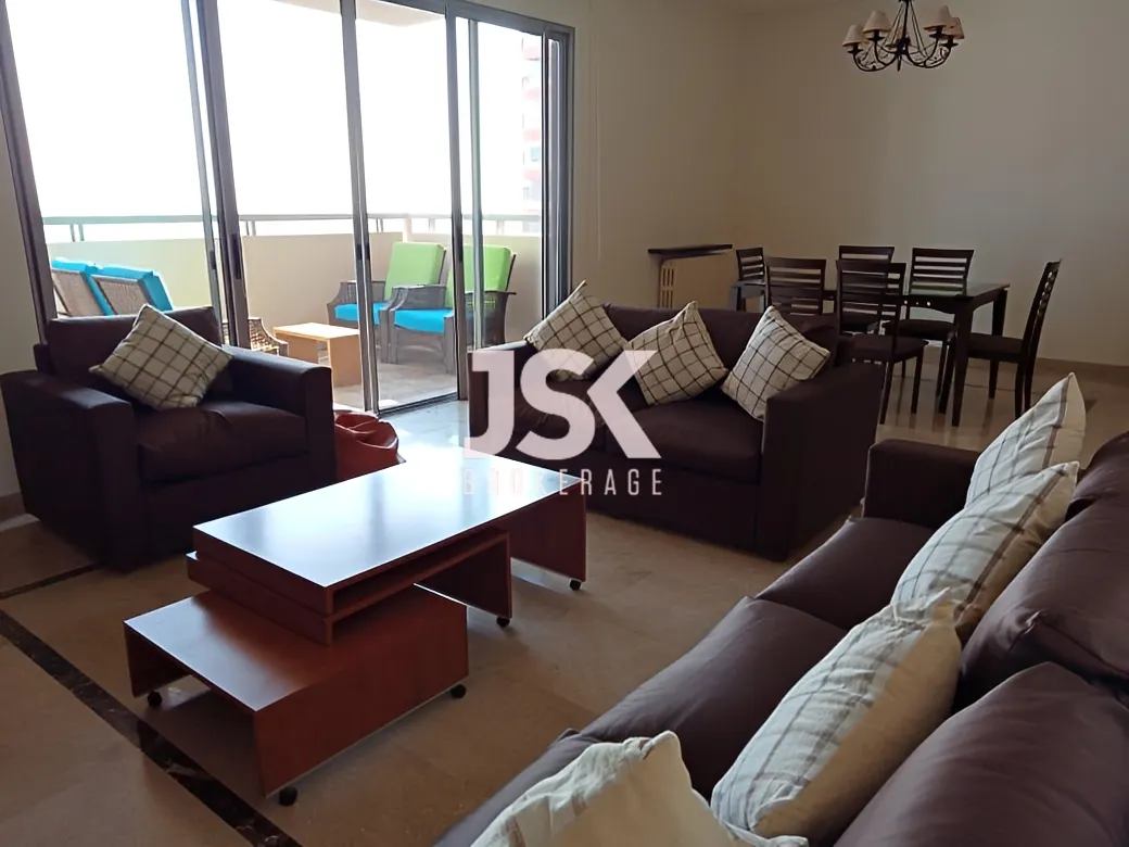 Apartment for Rent in Sassine, Beirut, Lebanon - 2 bed, 3 bath