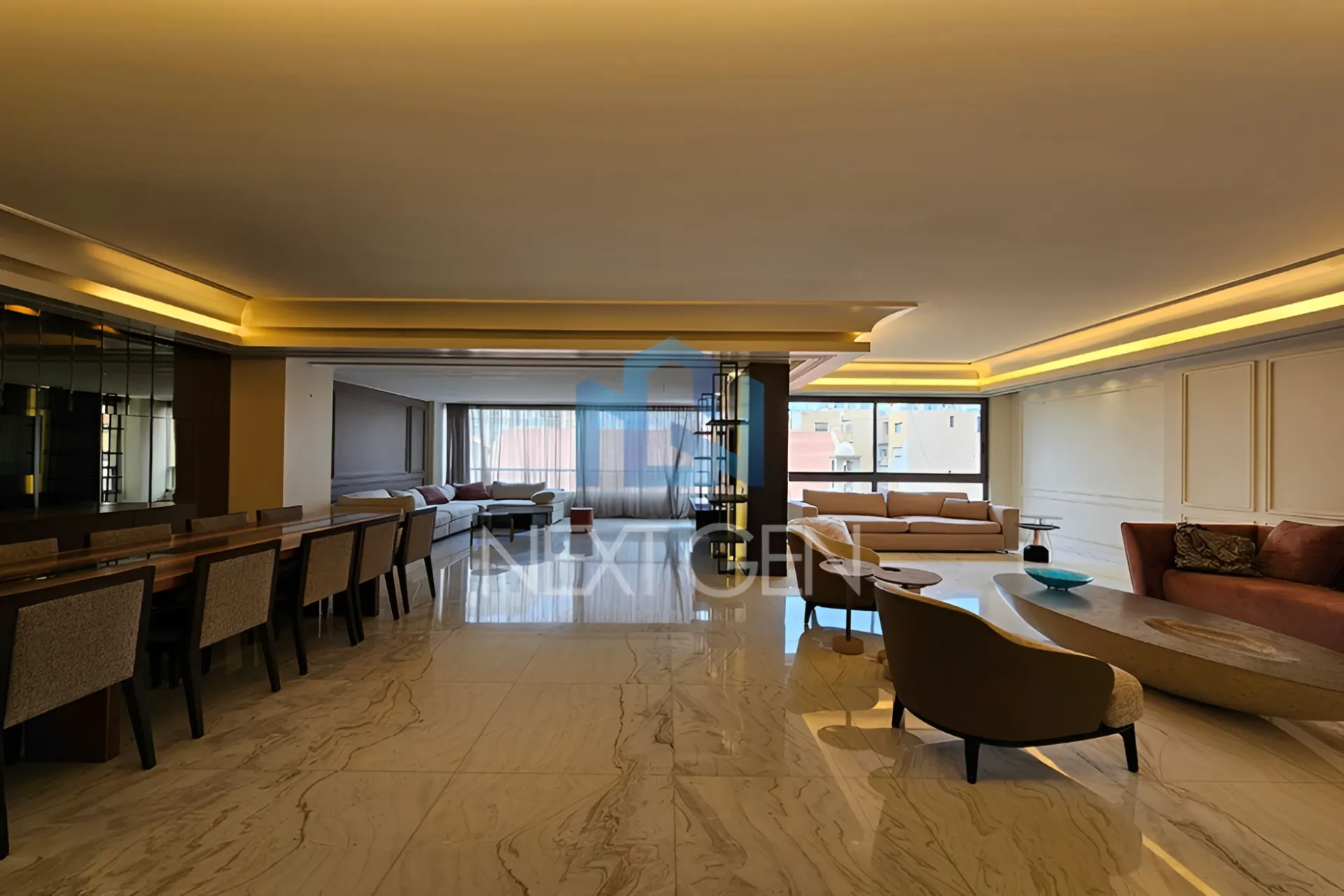 Apartment for sale in Achrafieh, Beirut, Lebanon - 3 bed, 5 bath