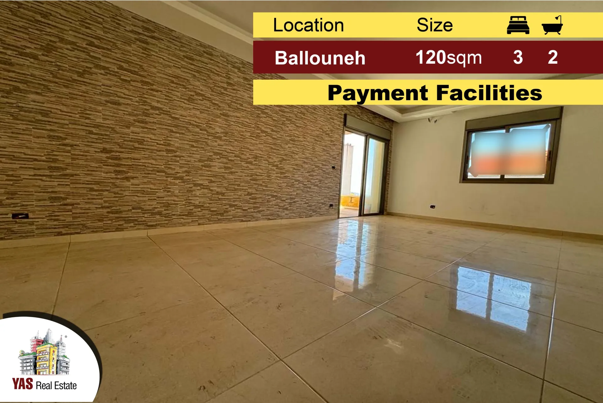 Apartment for Sale in Ballouneh