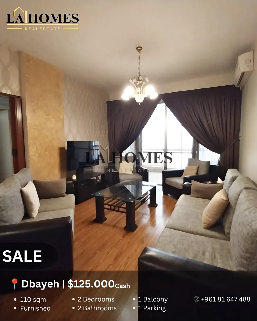 Apartment for sale in Dbayeh, lebanon - 2 bed, 2.0 bath