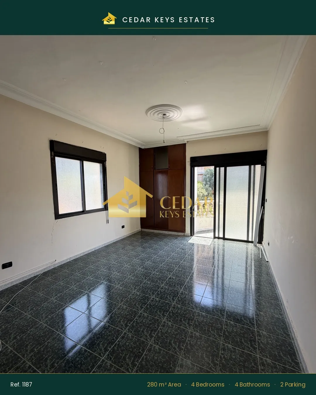Apartment for sale in Dawhet el Hoss, Aley, Lebanon