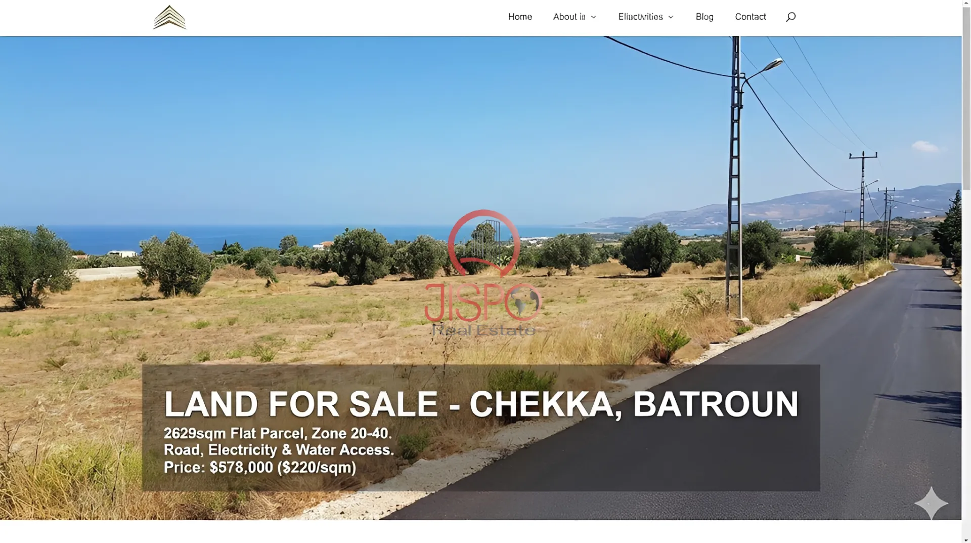 Land for Sale in Chekka
