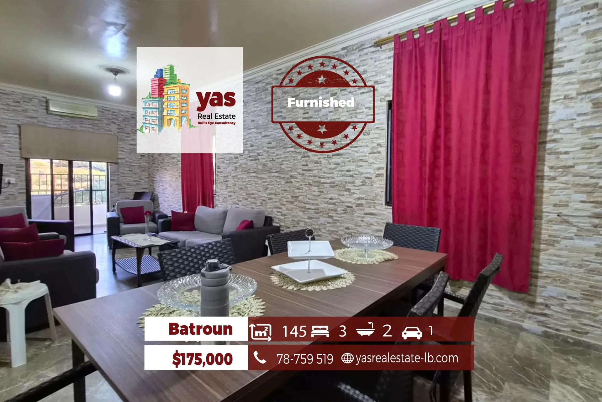 Apartment for Sale in Batroun