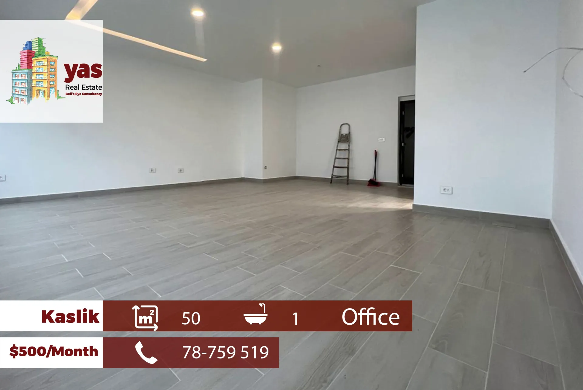 Office for rent in Kaslik