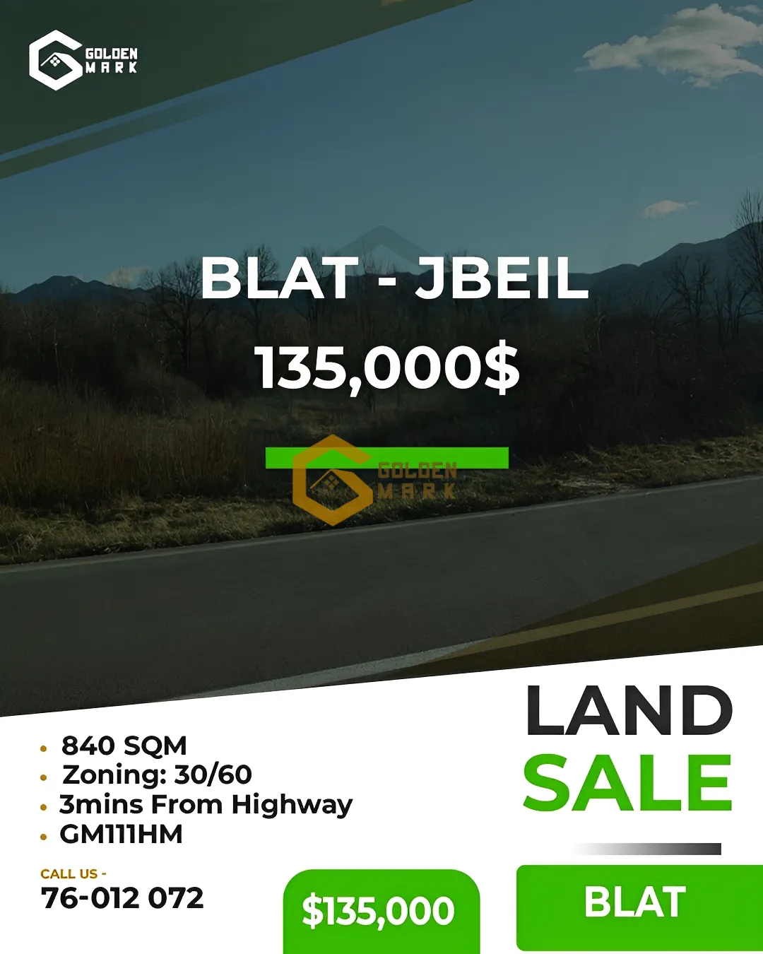 Land for Sale in Blat