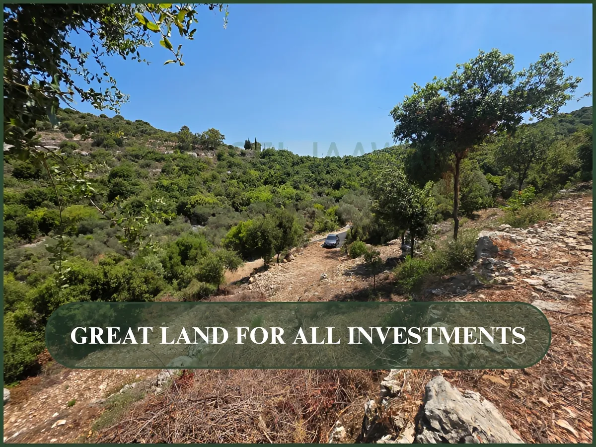 Land for sale in Batroun district, lebanon