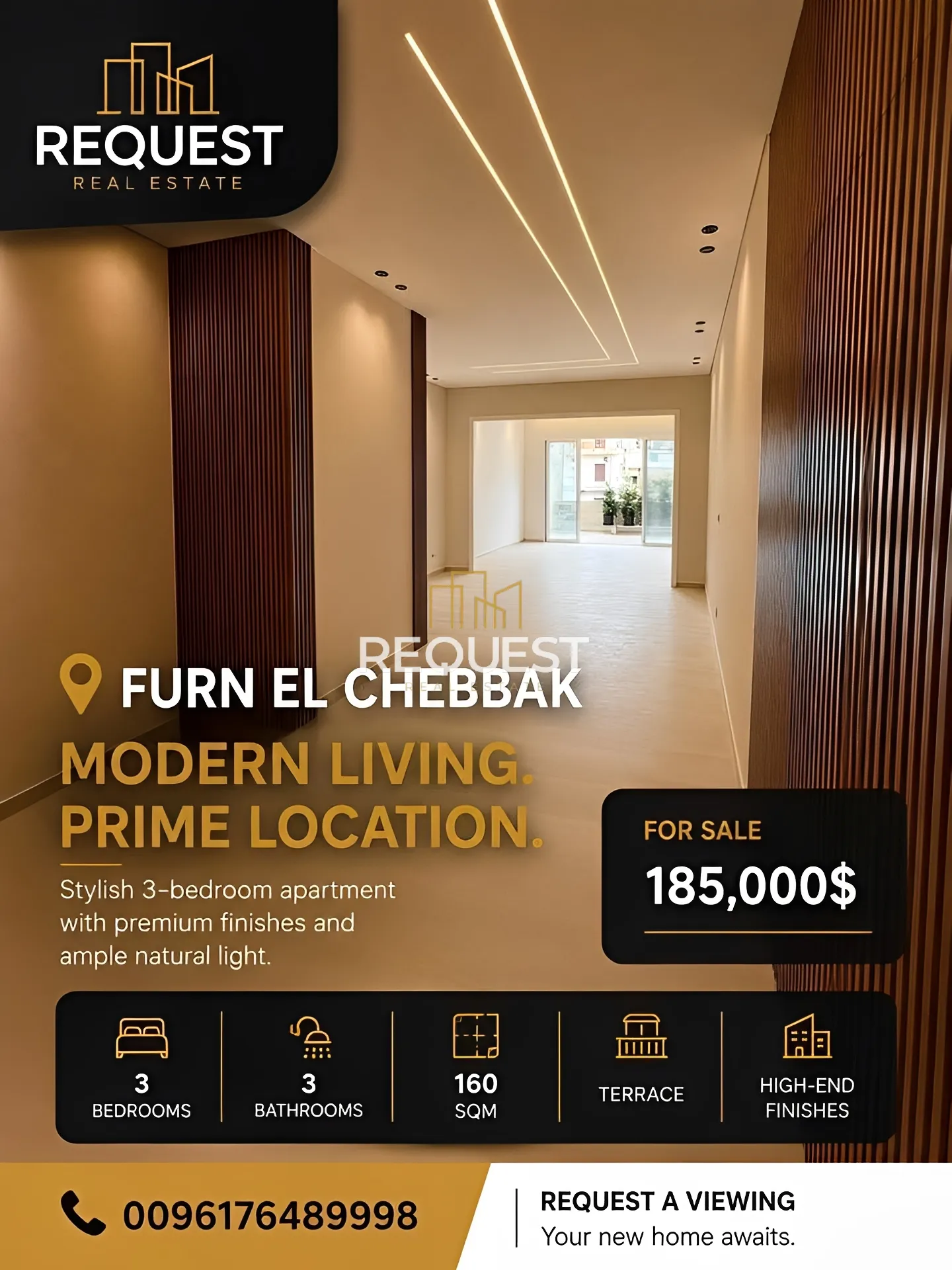 Apartment for sale in Forn el chebbak, lebanon