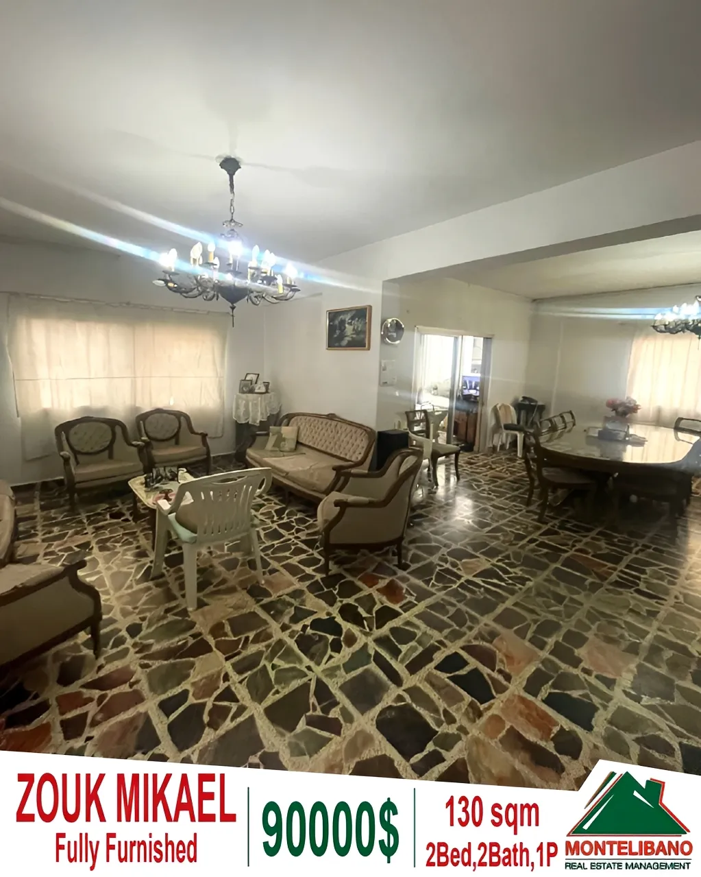 Apartment for Sale in Zouk Mikael, Lebanon - 2 bed, 2 bath