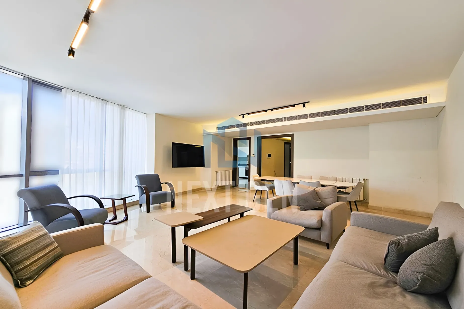 Apartment for rent in Achrafieh, Beirut, Lebanon - 3 bed, 5 bath