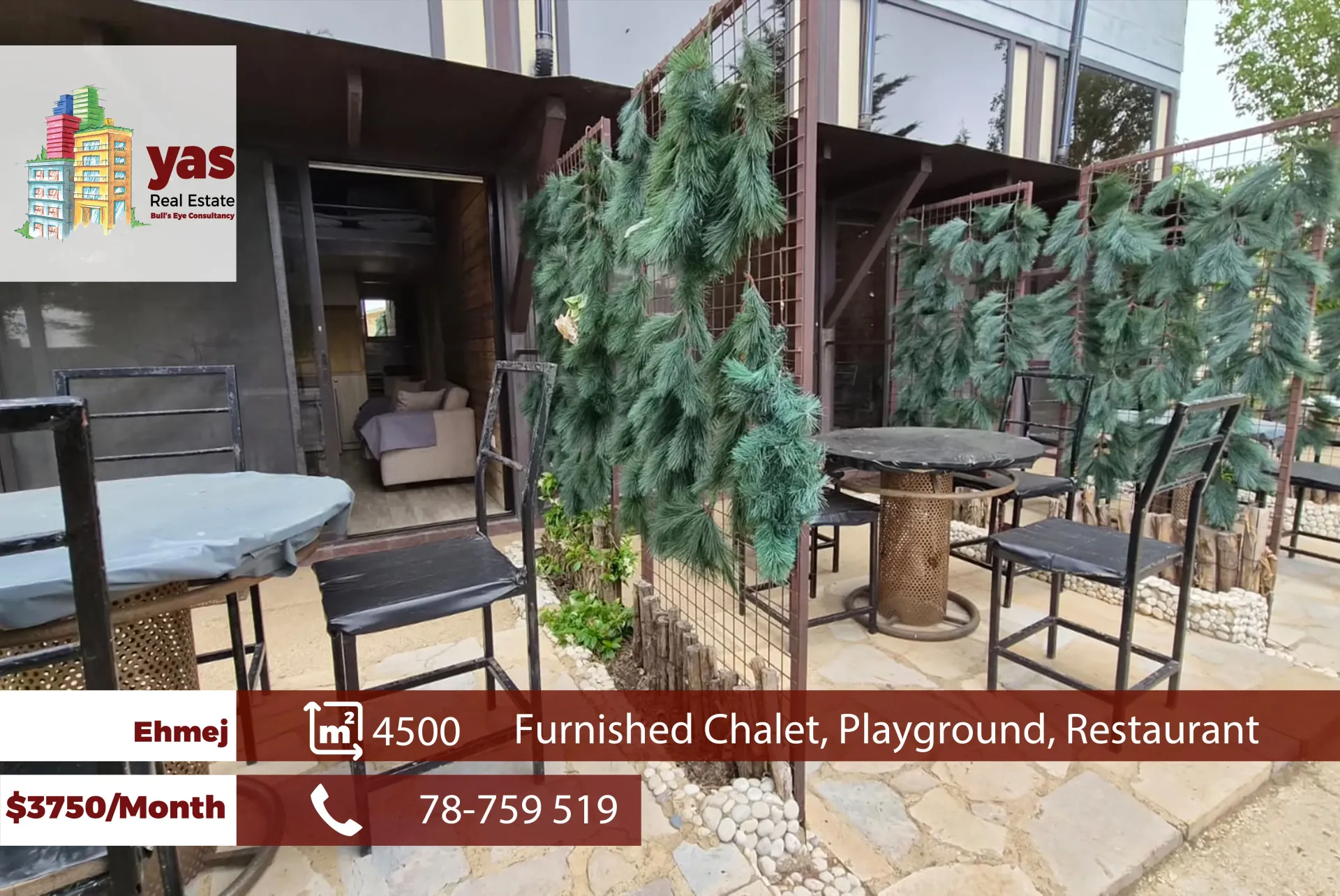 Chalet for Rent in Ehmej