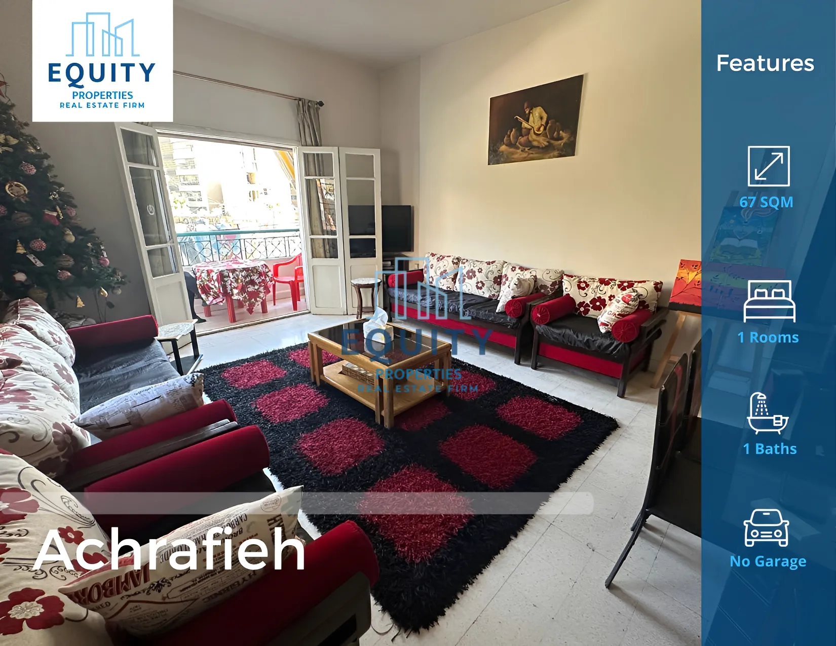 Apartment for Sale in Syoufi, Ashrafieh - 1 bed, 1 bath