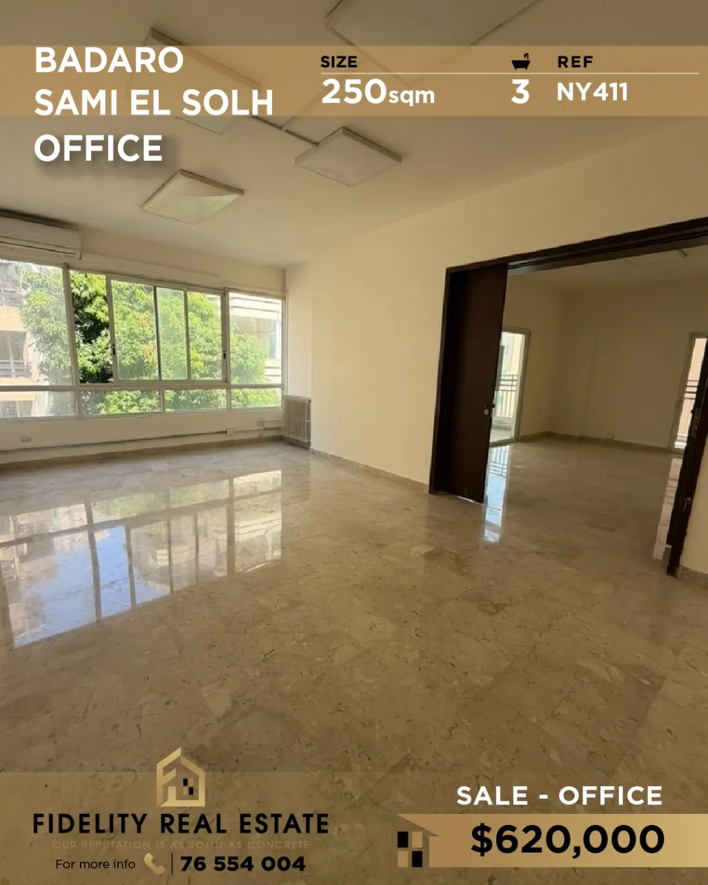 Office for sale in Badaro, Beirut, Lebanon