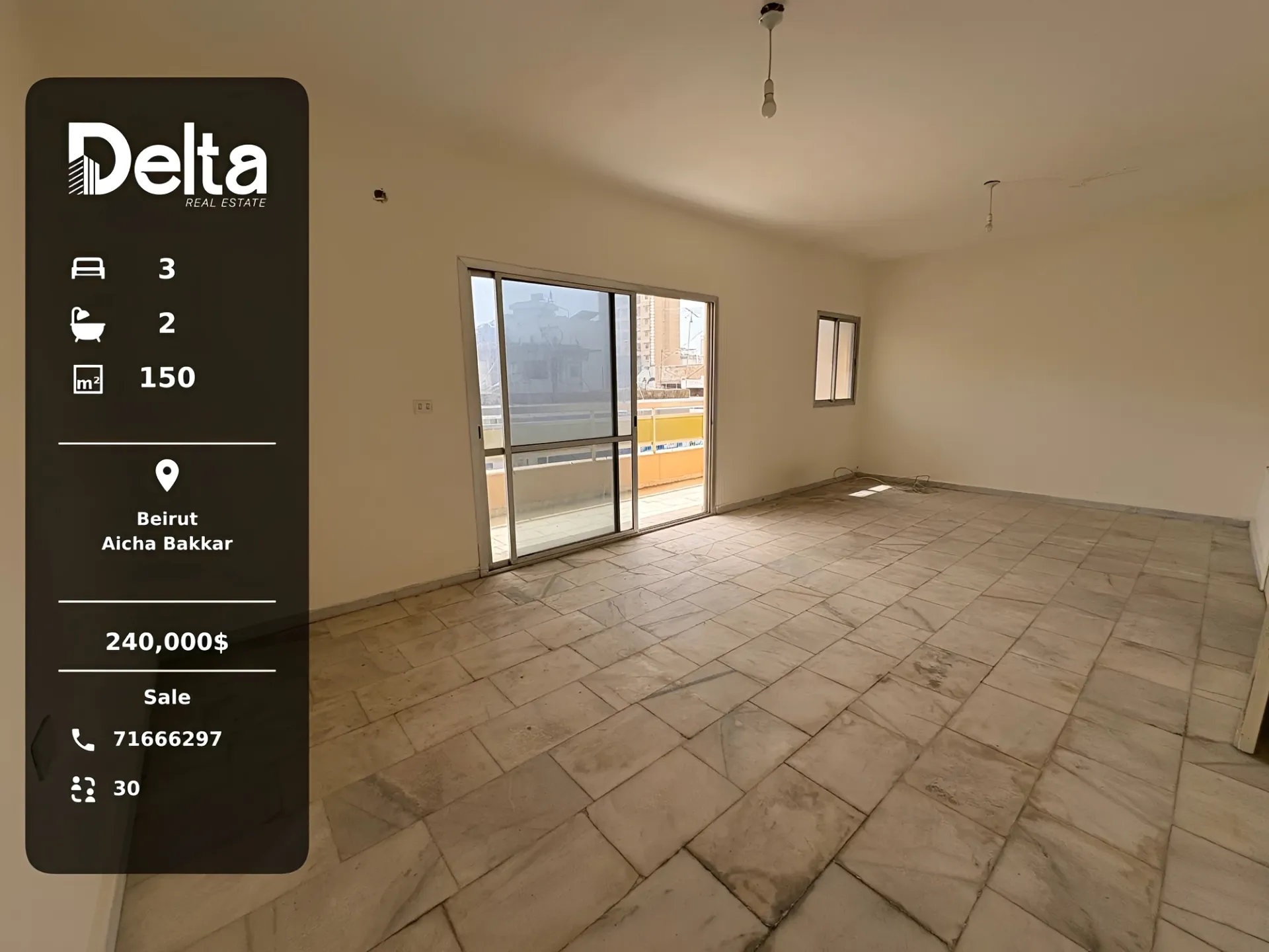 Apartment for sale in Bachoura, beirut, lebanon