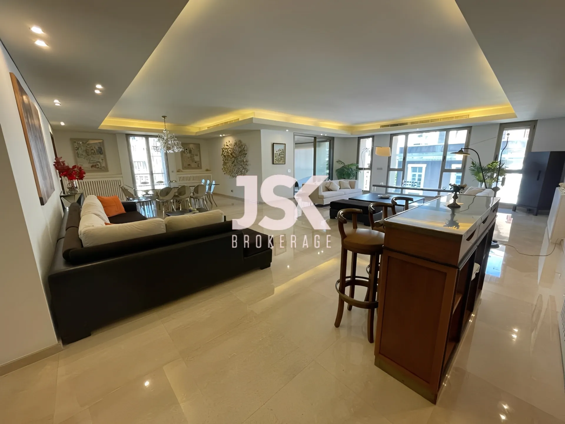 Apartment for Rent in Saifi Villag, Beirut, Lebanon - 2 bed, 3 bath